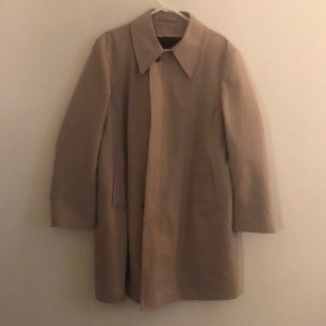 3 Layer London Fog main coat/ trench coat with removable liner